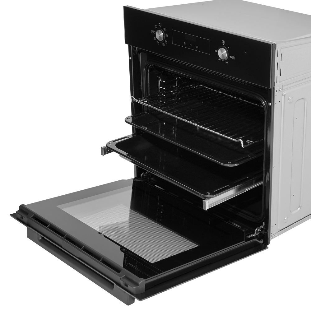 9033967 Электрический духовой шкаф Akpo PEA 7009SED03 IX черный STDN-0092368 - Вид №3