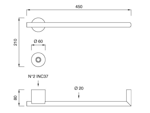 Настенный электрический модульный полотенцесушитель из нержавеющей стали CEADESIGN баланс ARCH-00044096 - Вид №2