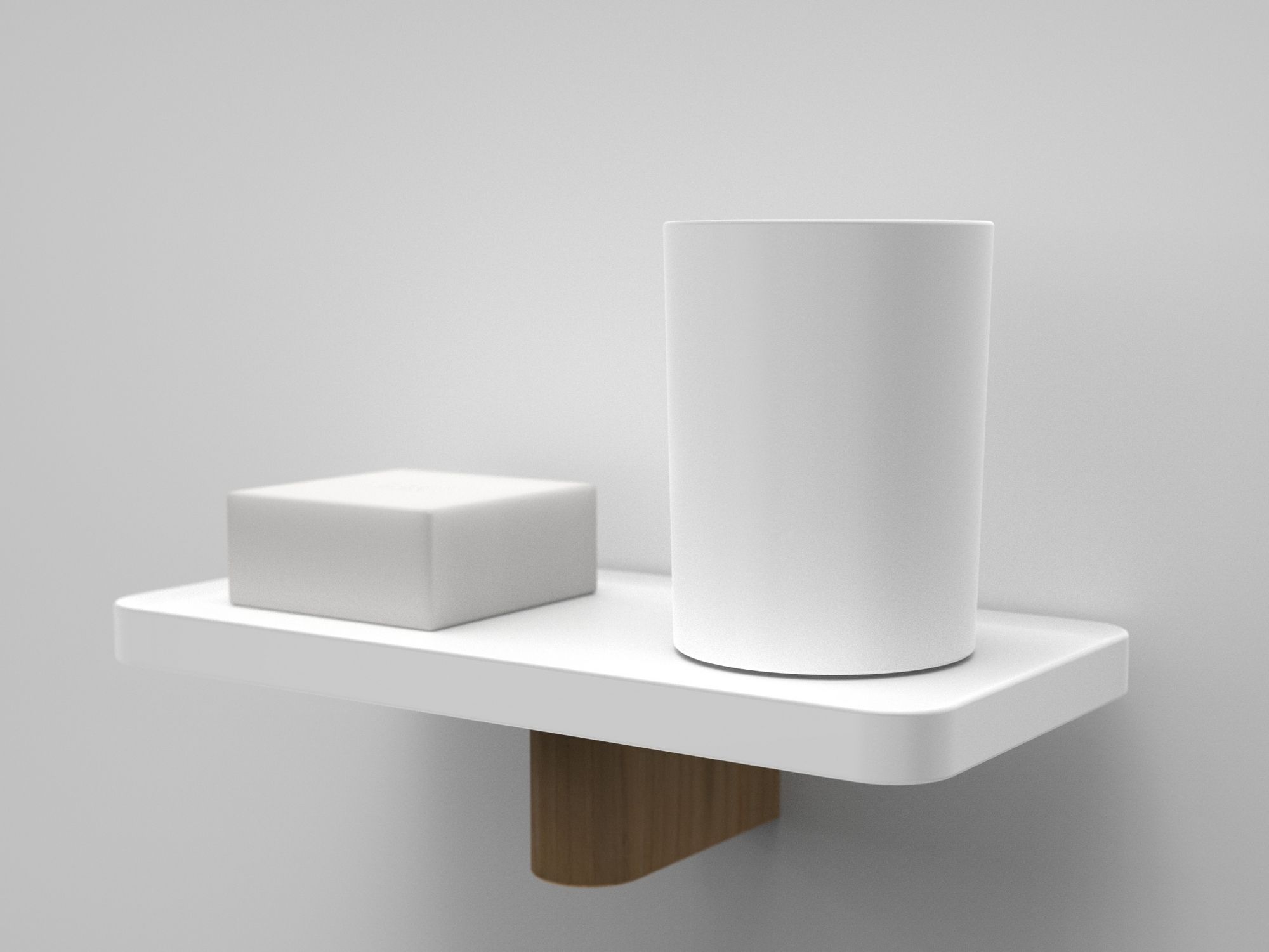 Держатель зубной щетки из Cristalplant® Boffi ARCH-00071975 - Вид №1