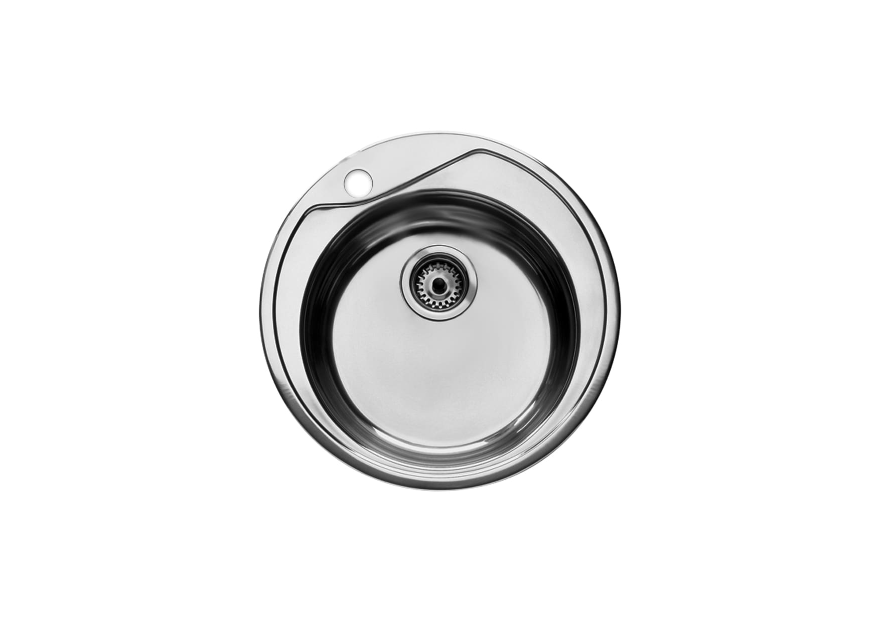 A870810515 Раковина из нержавеющей стали с одной чашей ROCA Ruedo 