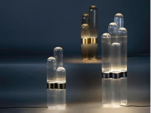 pulpo Настольная лампа из боросиликатного стекла