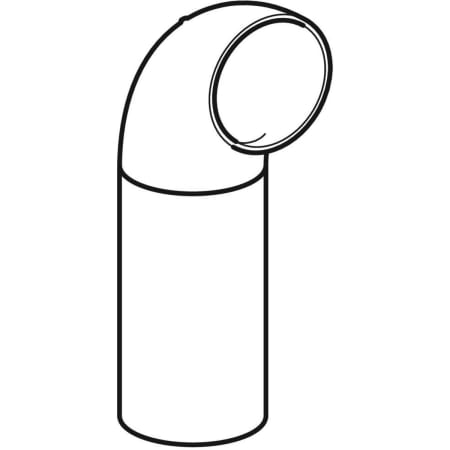 365.055.16.1 Отвод удлиненный Geberit PE Geberit  - Вид №1