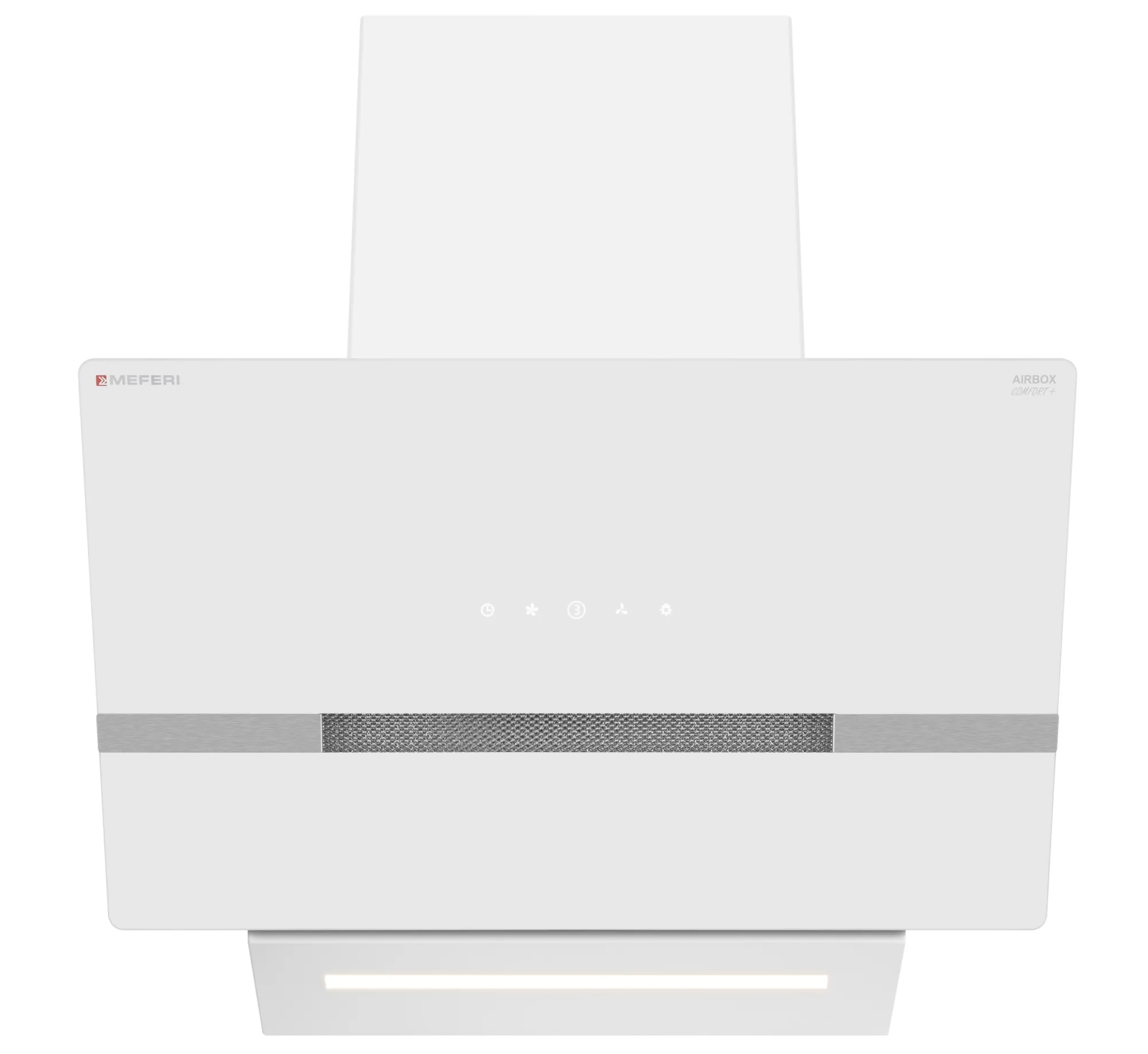 9270623 Вытяжка наклонная Meferi AIRBOX60WH COMFORT PLUS белый/белый STDN-0002379