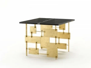 MARIONI Квадратный мраморный журнальный столик для гостиной Raymond 02716