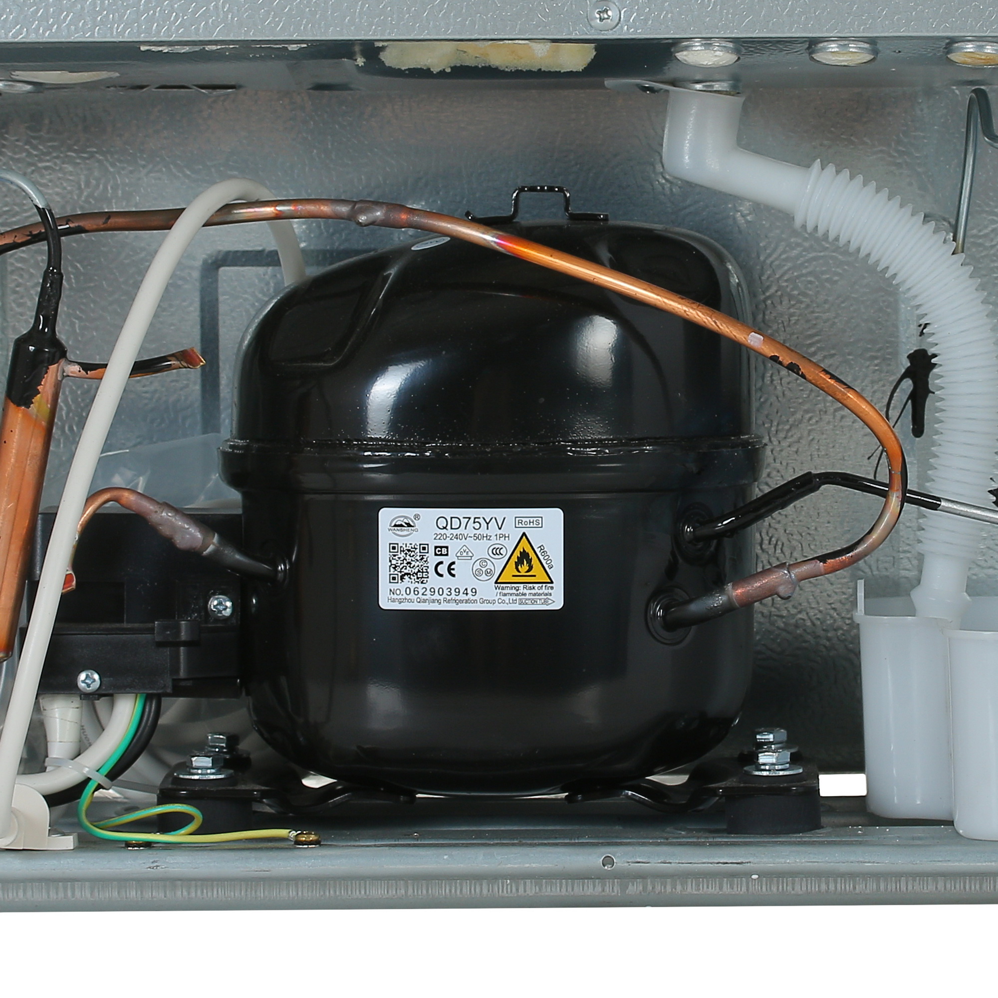 1695594 Холодильник с морозильником   DEXP RF-CN350DMG/S белый STDN-0147241 - Вид №10