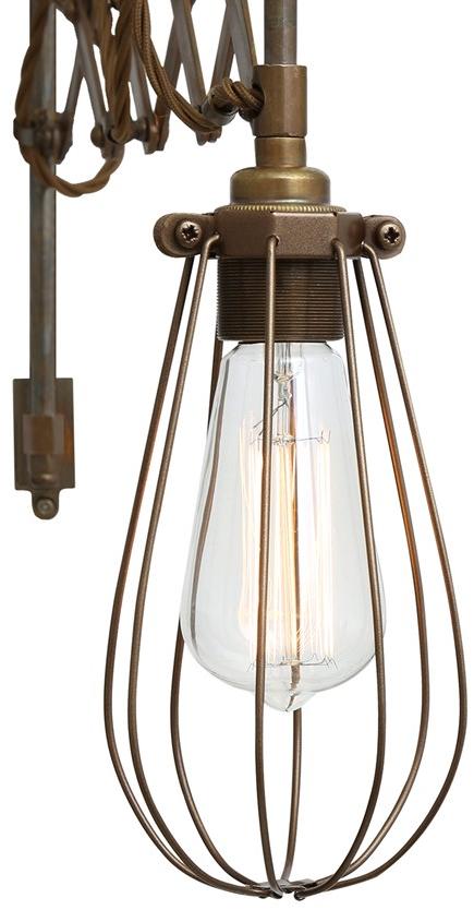 Mullan Lighting Регулируемый настенный светильник с прямым светом ручной работы  Mlwl196  - Вид №3