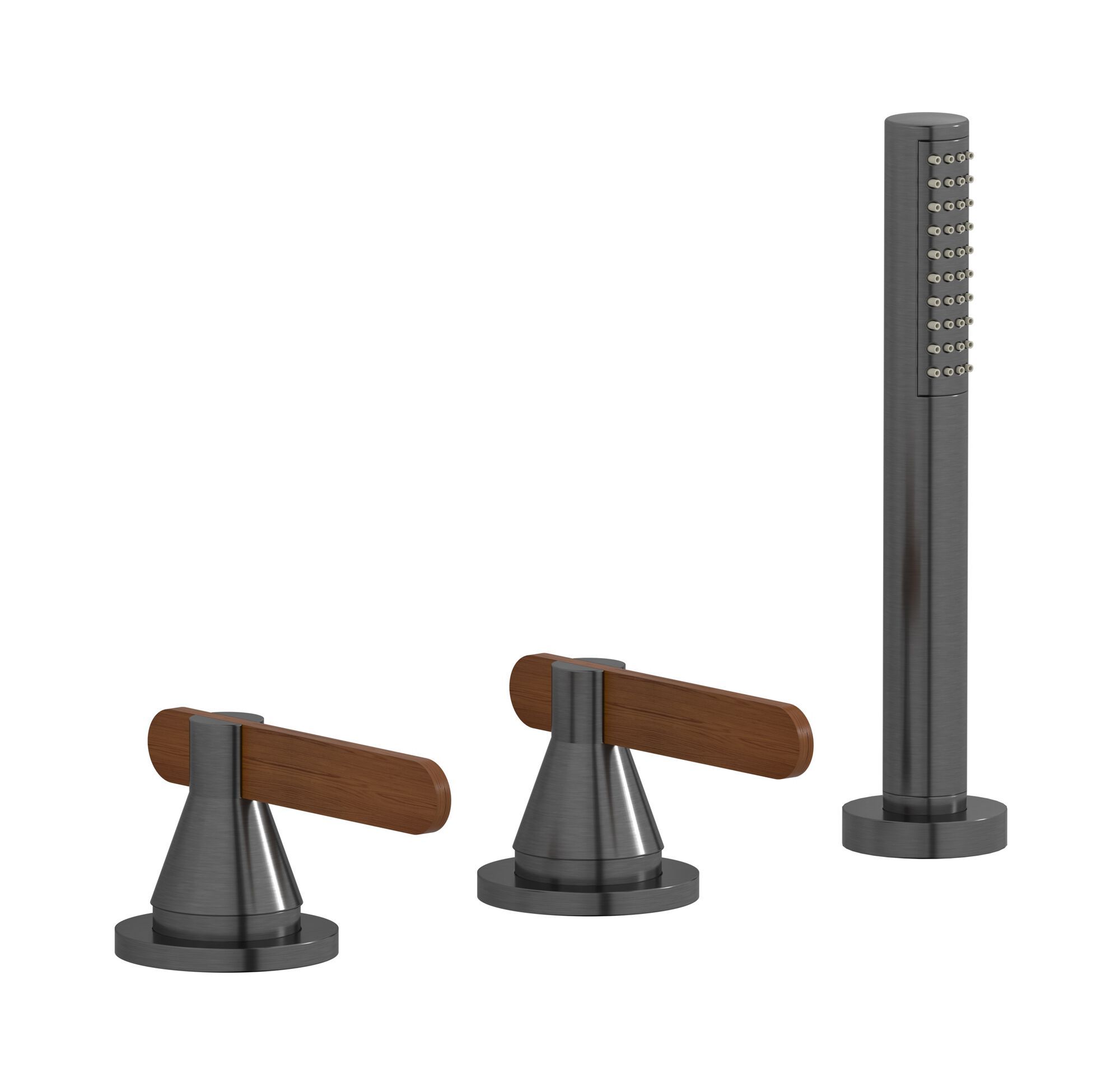 Смеситель для ванны с 3 отверстиями и ручным душем IB Soho ARCH-00092976 - Вид №1