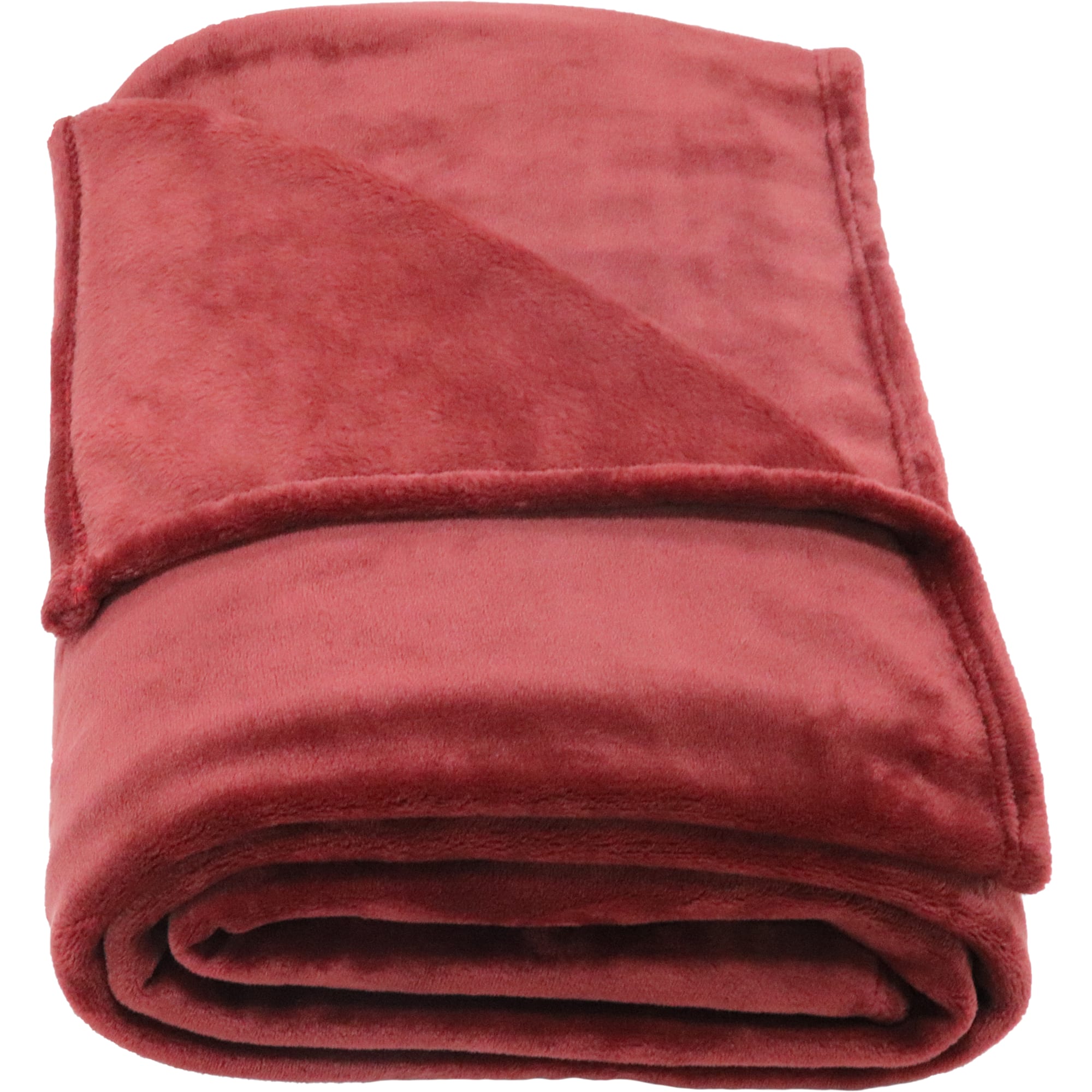 84378933 Плед «» 180x200 см фланель цвет красный Jimena Santreyd  - Вид №2