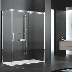 Душевой уголок 130х75 DIAMANTI 2P+F Novellini DIAMANTI