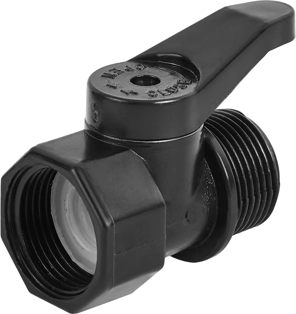87270994 Кран пластиковый BOUTTE 3/4" наружная-внутренняя резьба STLM-0959890