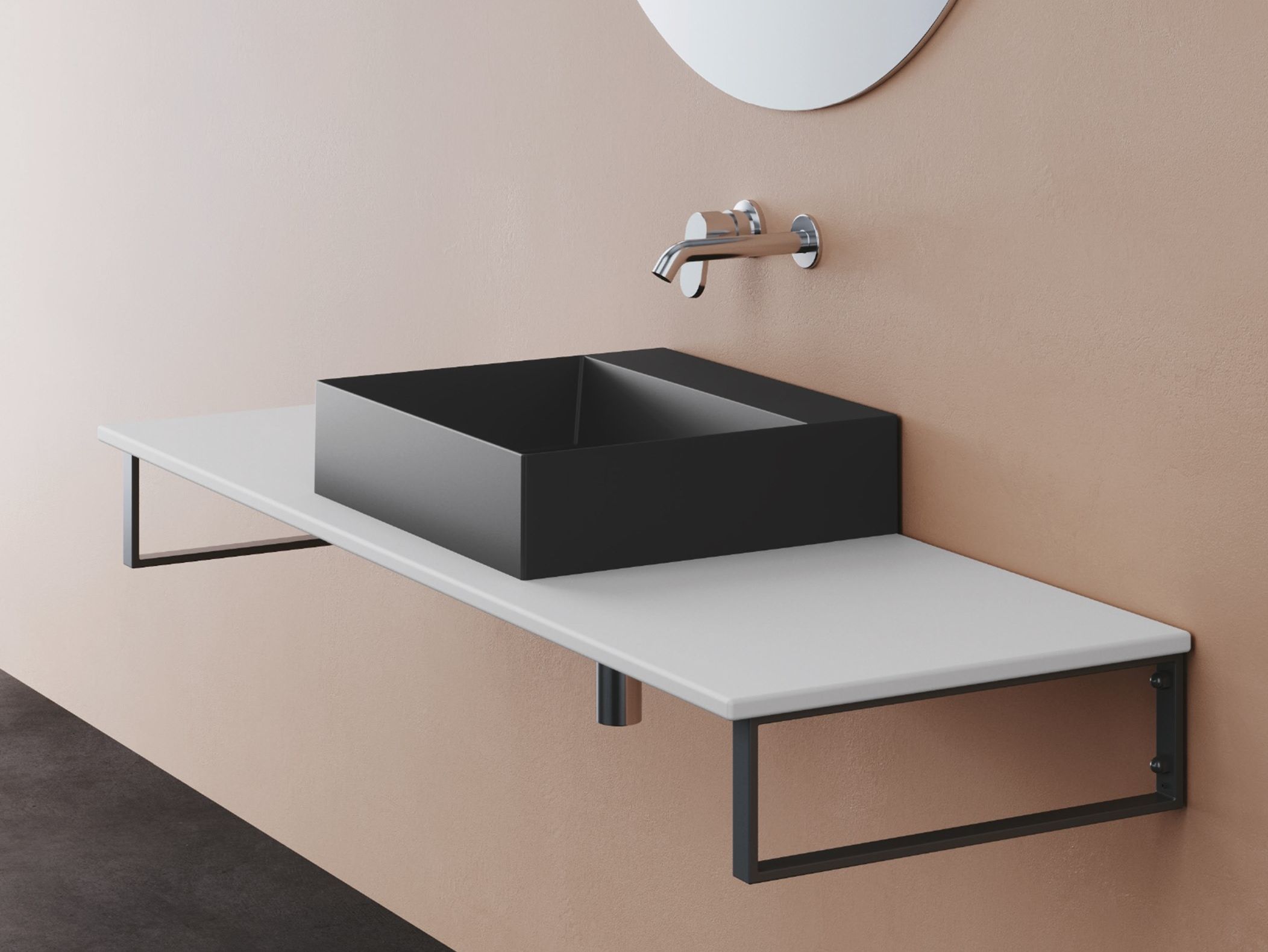 Керамическая полка для ванной комнаты Azzurra Ceramica MISURA ARCH-00100376 - Вид №10