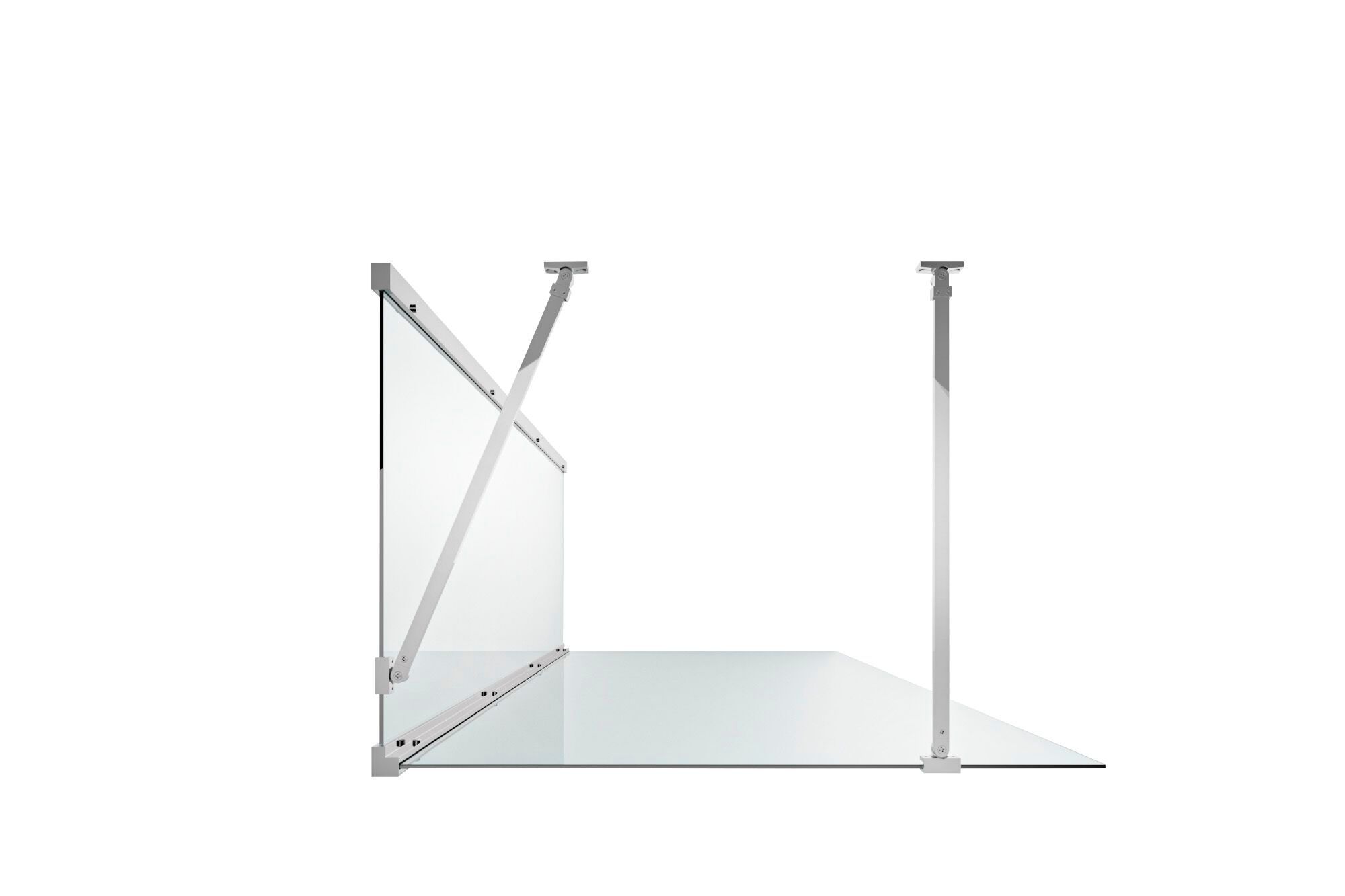 Алюминиевый и стеклянный душ TAMANACO WALK-IN ARCH-00036406 - Вид №20