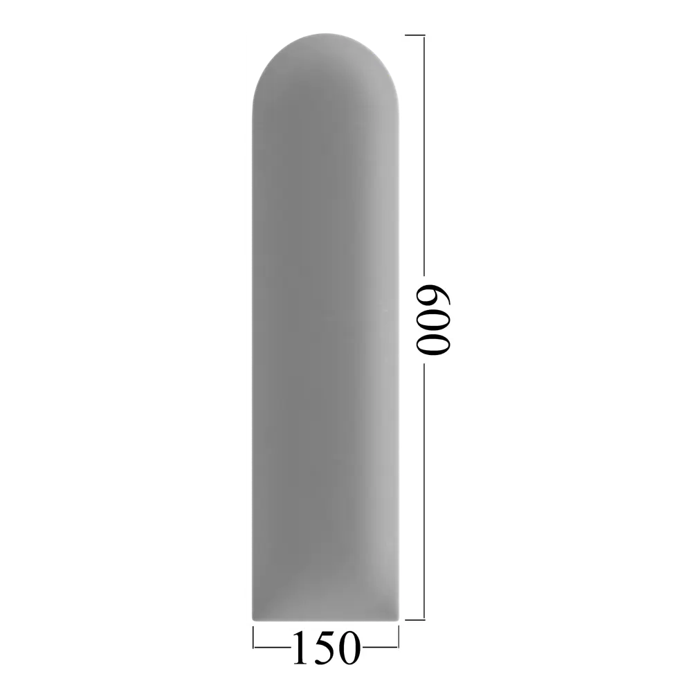 Панель тканевая Vilo 150x600 мм цвет oval серый 85517699 STLM-2110369 Santreyd  - Вид №5