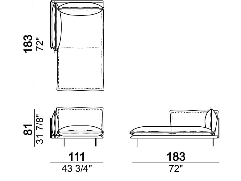 Кожаный модульный диван Arketipo Auto-Reverse ARCH-00031284 - Вид №12