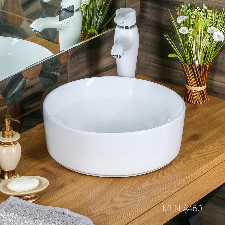 Накладная раковина melana mln-a460 A460-803