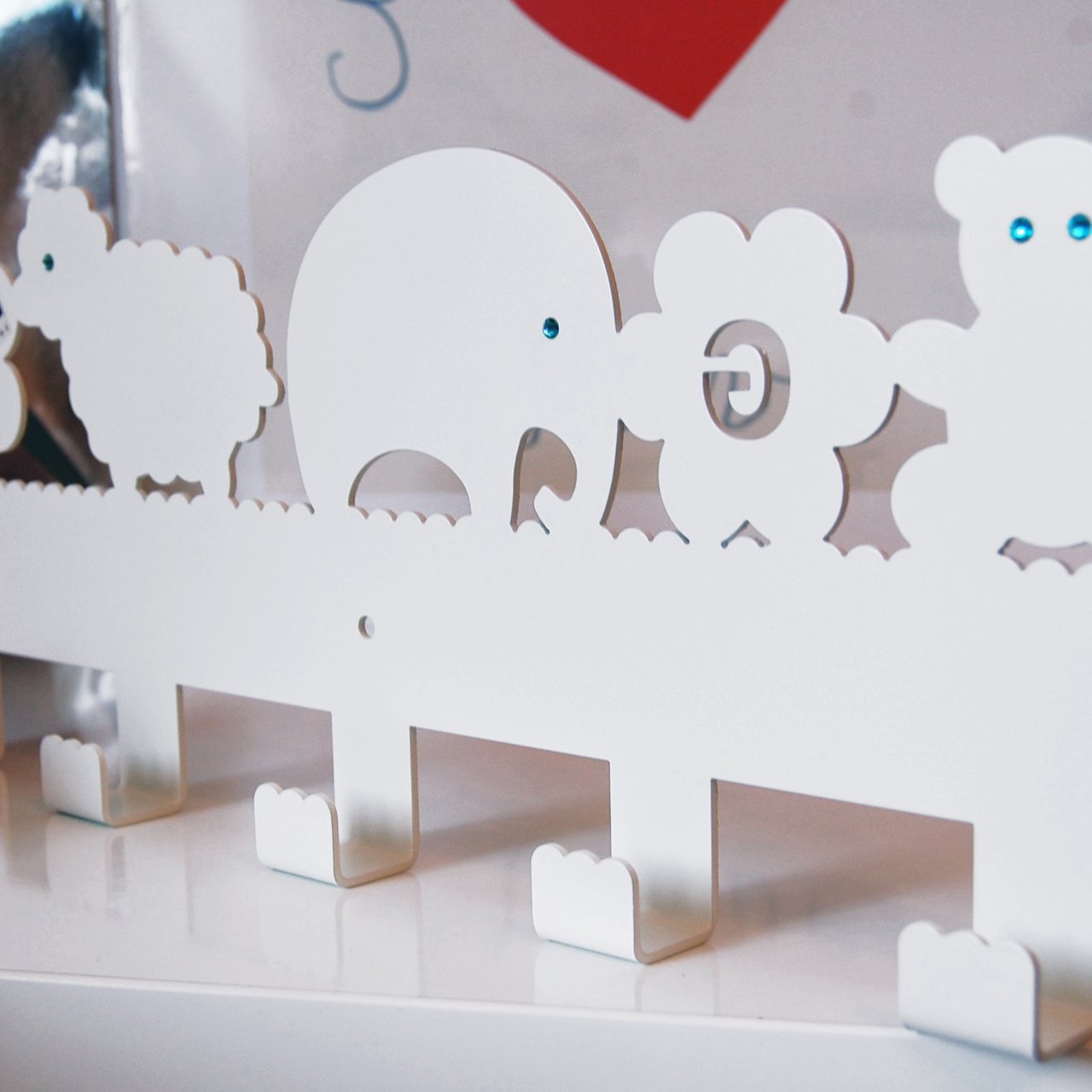 Вешалка "Animalier" BONESSI ДИЗАЙНЕРСКИЕ 049429 Белый  - Вид №2