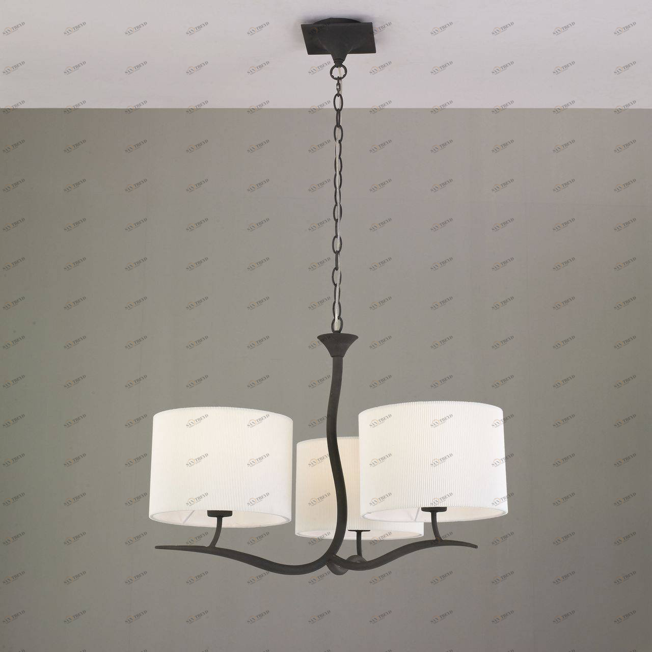 Подвесная люстра Mantra Eve 1151 MANTRA ДИЗАЙНЕРСКИЕ, EVE BLACK 057616 Белый 