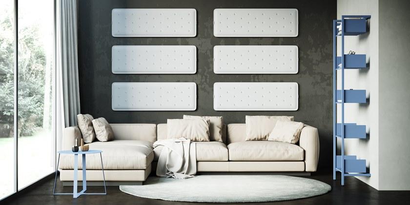 Steelbox by Metalway Огнеупорная акустическая стеновая панель из trevira® cs Zen sun-id-1481902 - Вид №3