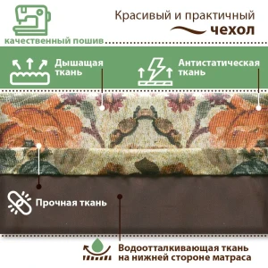 91672222 Матрас для садовых качелей Качели и дача Ms3_213_024_2 180x120 см разноцветный STLM-0955792