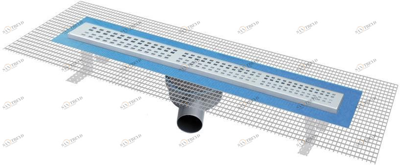 First Corporation Сифонный канал с решеткой First plast Prbc606in