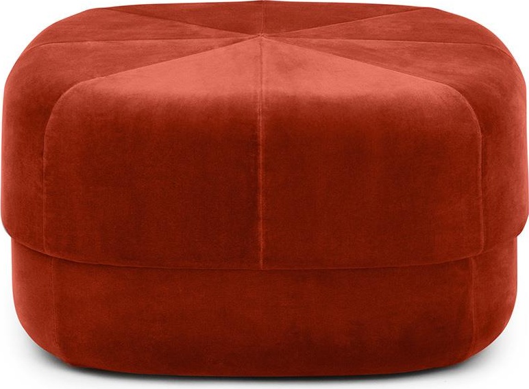 601085 Pouf Large Rust Normann Copenhagen Circus