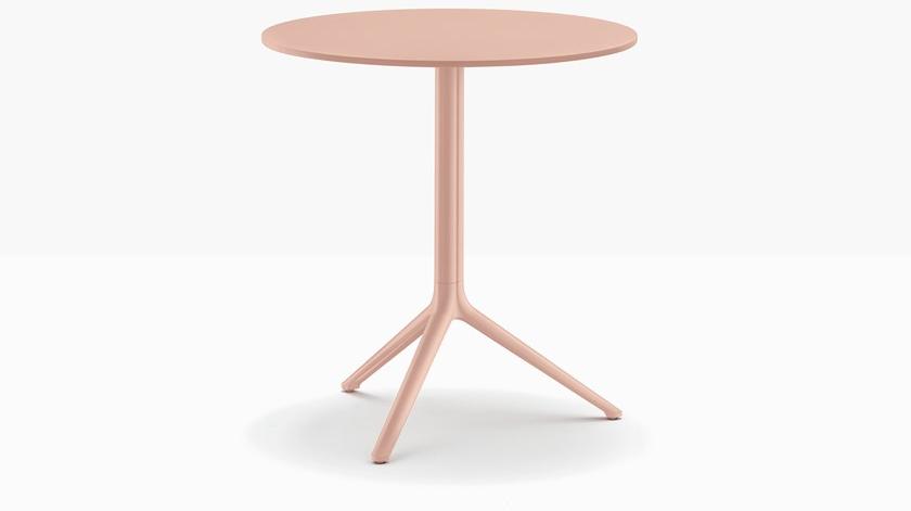 Pedrali Круглый алюминиевый стол с основанием 4 звезды sun-id-1438859 - Вид №2