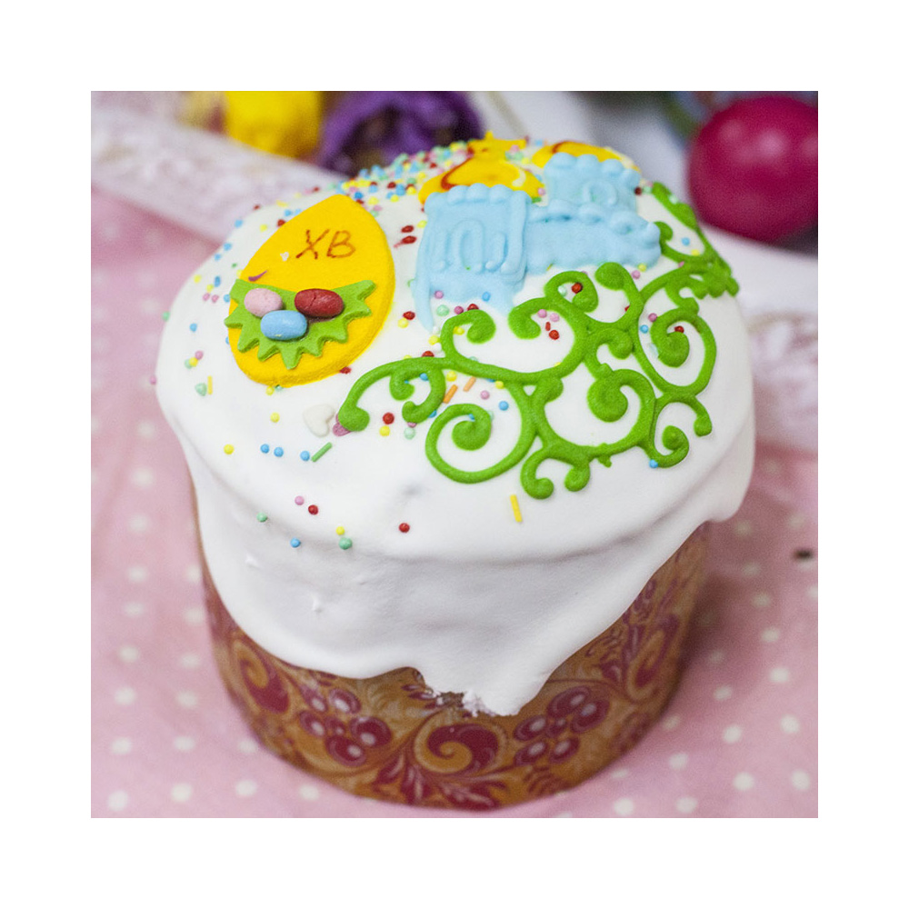 2091 Кулич "Пасхальный" в ассортименте 400 г Пекарня Sofi 