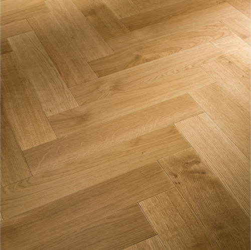 Паркет Ёлка Meister PS 400 Stab Гармония 8042 Дуб Натур с брашью (Текстурированная) 500х100 мм 2300200050 - Вид №1