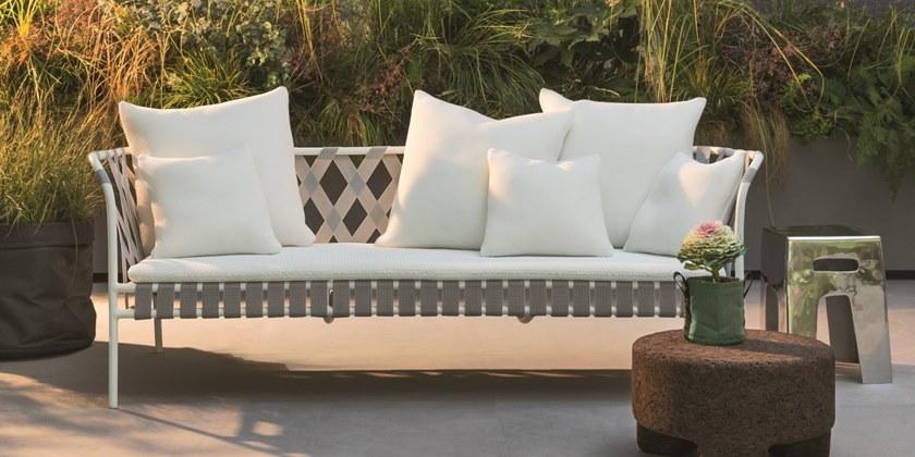 Gervasoni Садовый диван из алюминия с порошковым покрытием Gervasoni outdoor sun-id-1403950 - Вид №2