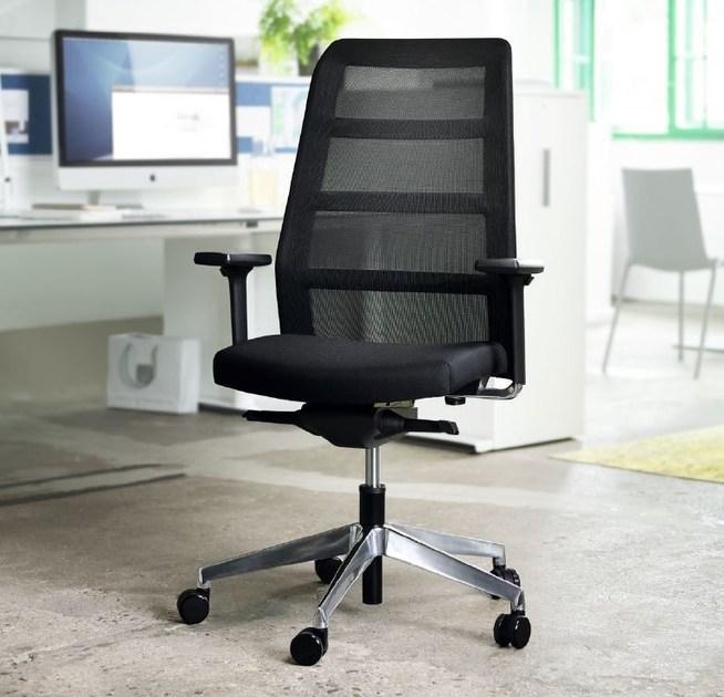 Wiesner-Hager Офисное кресло на 5 спиц с подлокотниками на колесиках Paro_2 sun-id-1349545 - Вид №7