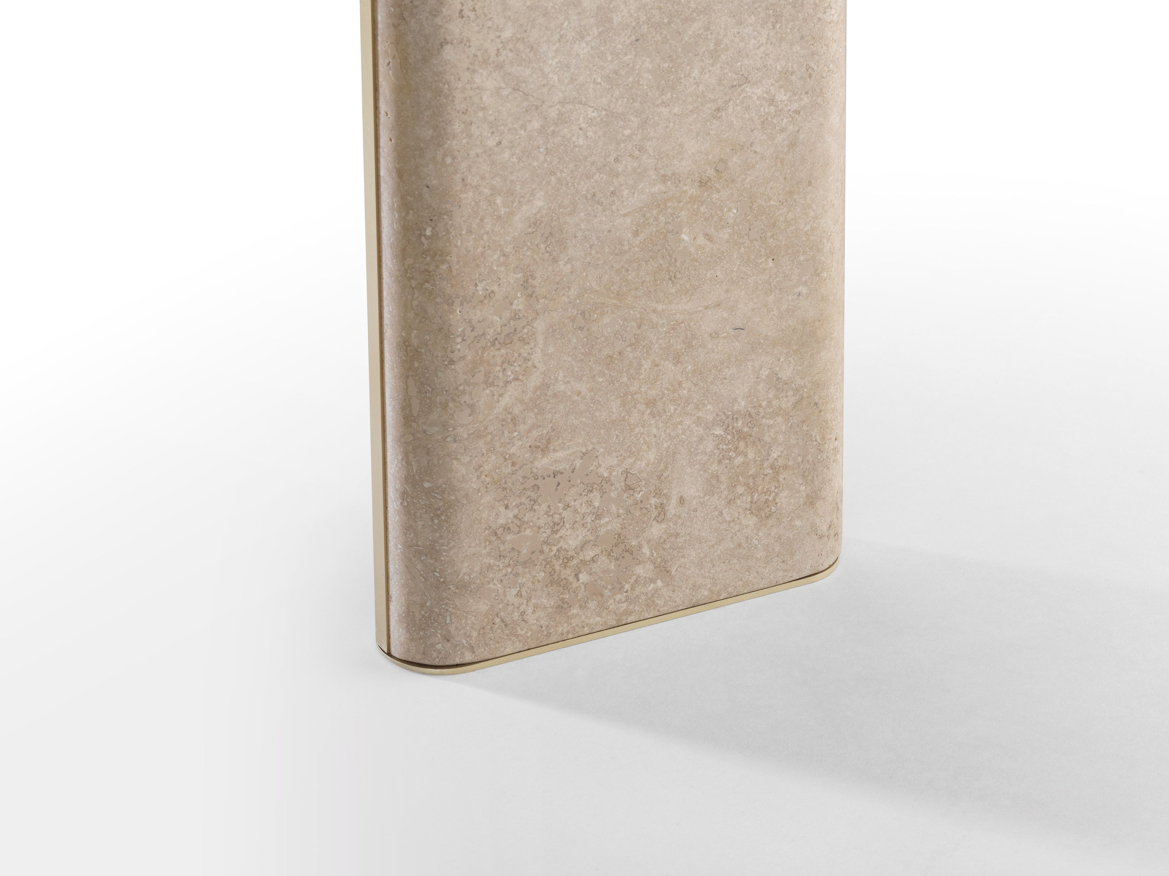 Травертин круглый обеденный стол GHIDINI1961 восемьдесят ARCH-00145712 - Вид №3