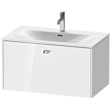 BR421201818 Brioso Тумбочка подвесная Белый матовый, декор Duravit - Вид №2