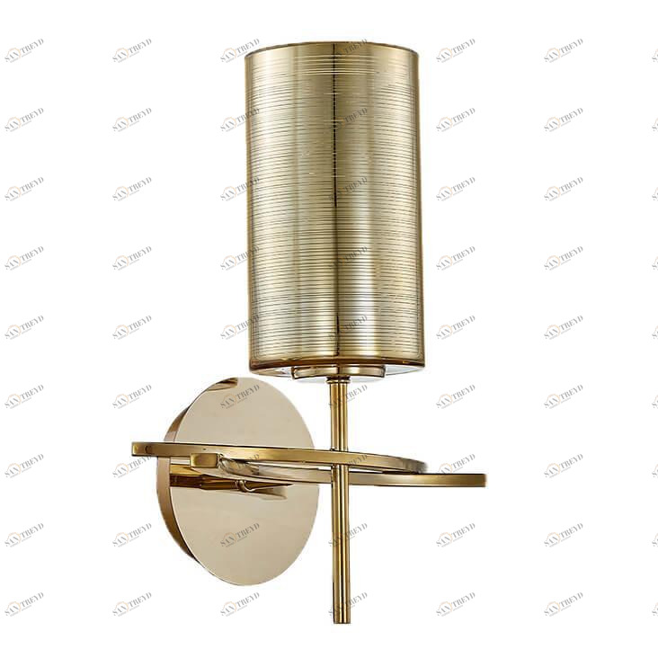 Бра со стеклянным плафоном золотистое Newport Gold 4321/A NEWPORT 4320 00-3930219 Золото 