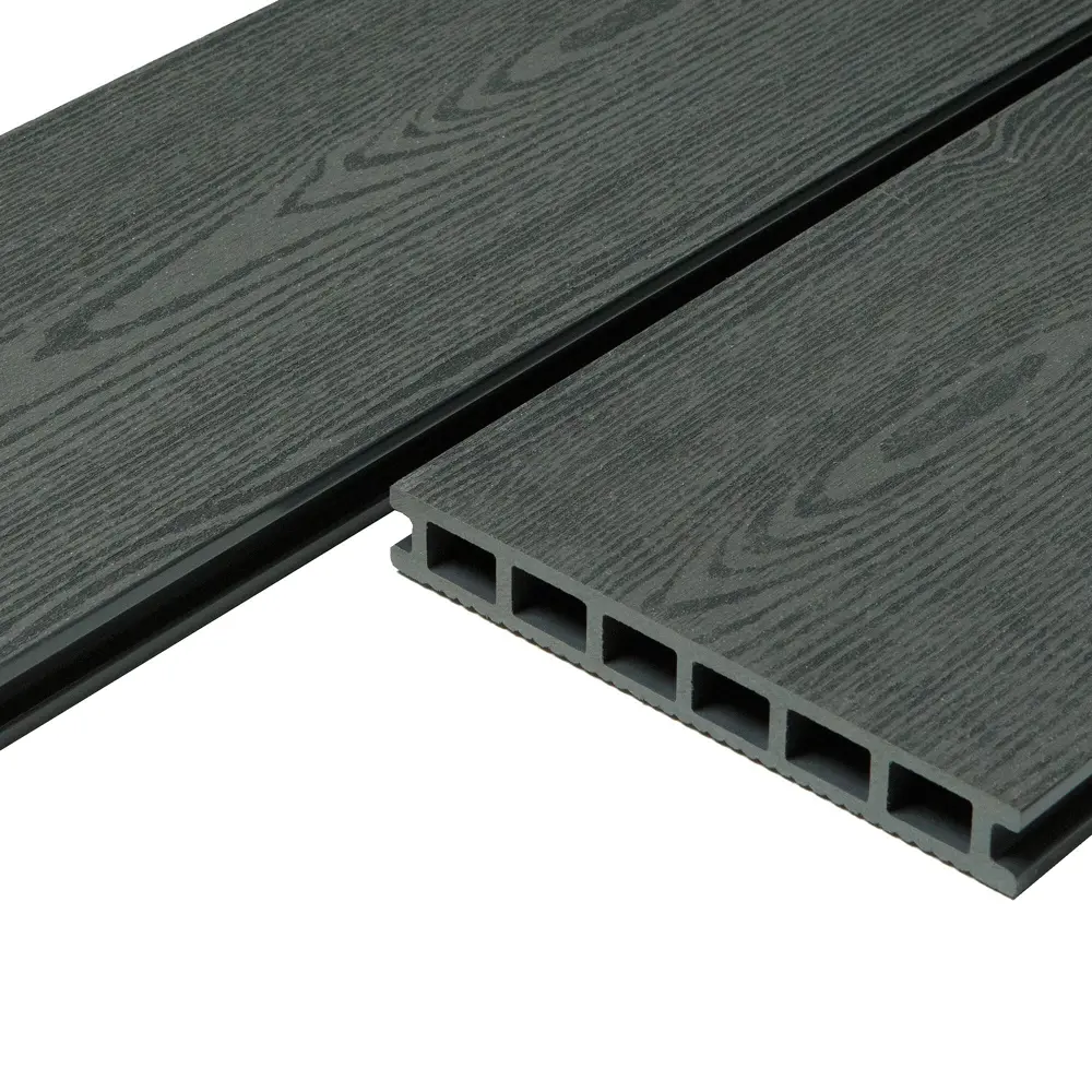 Террасная доска CM Decking Grand цвет Эбен 3000х190х25 мм 0.57 м² STLM-2105354 - Вид №2