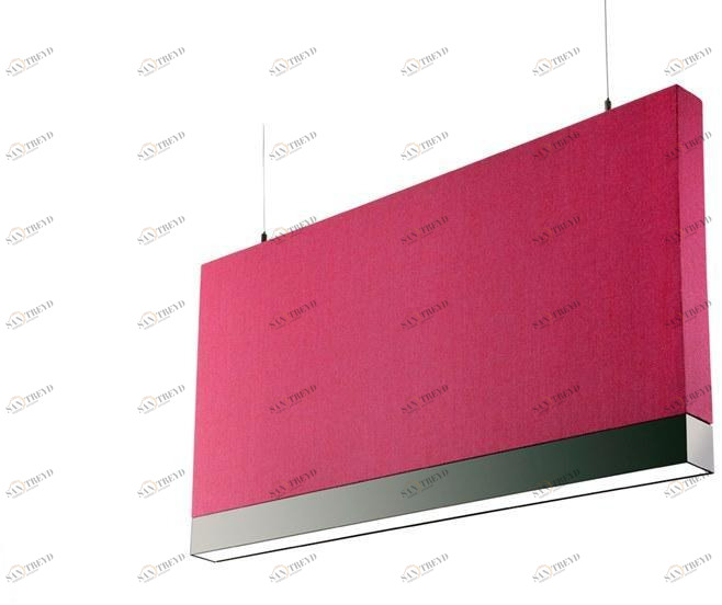 Metalmek Тканевые акустические перегородки со встроенной подсветкой Acustica 9760