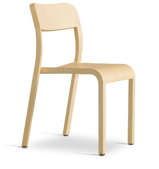Plank Штабелируемый деревянный стул Blocco 1475-20 - Вид №1