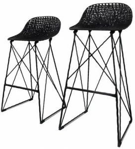 moooi Табурет салазки с подставкой для ног Carbon