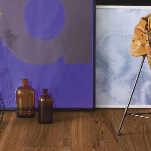 Инженерная доска Boen Chaletino Antique Дуб Рустик (Гладкая) 2750х300 мм EACYVKFD - Вид №4