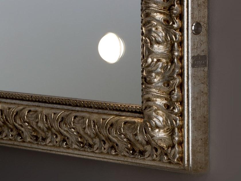 UNICA by Cantoni Прямоугольное настенное деревянное зеркало со встроенной подсветкой Mf sun-id-1366247 - Вид №3