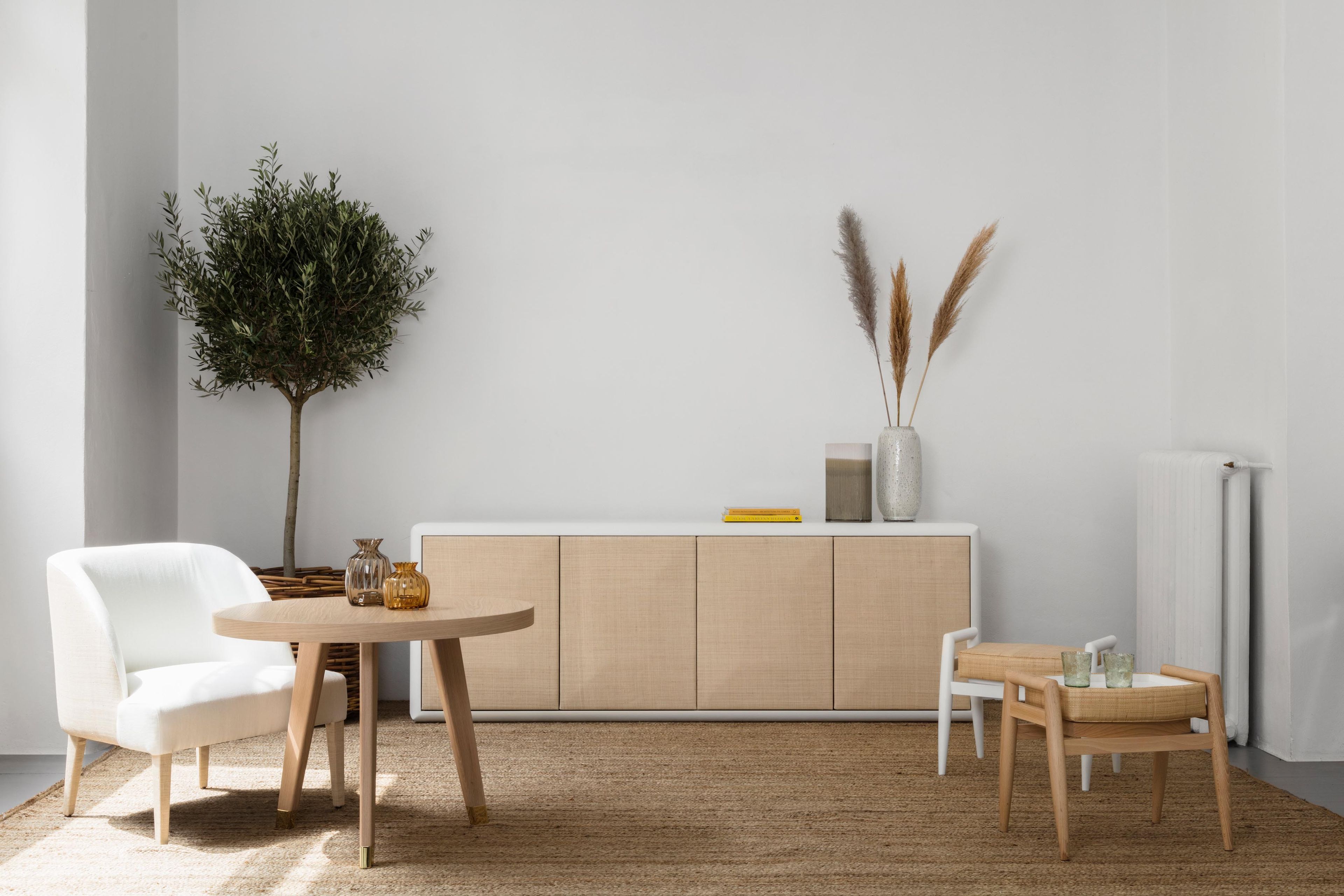 Низкий стул с мягким сиденьем DOM EDIZIONI коллекция Ривьера ARCH-00083517 - Вид №2