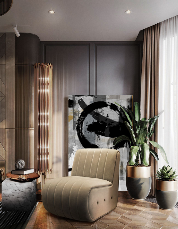 Напольные лампы Sophia Single Sofa Covethouse ESSENTIAL HOME  - Вид №2