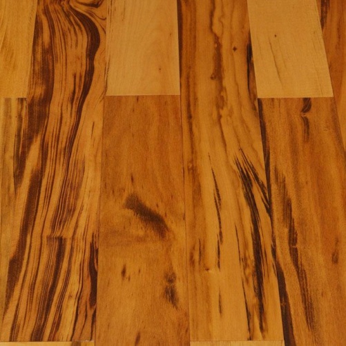 Массивная доска Magestik floor Под лаком (экзотика) 910x124x18мм Тигровое дерево Селект (Гладкая) 910х124 мм MGK Magestic floor 2600300171 - Вид №5