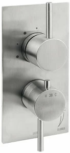 FIR Italia Наружная часть для настенного смесителя CLEOSTEEL 48 48.8019.8