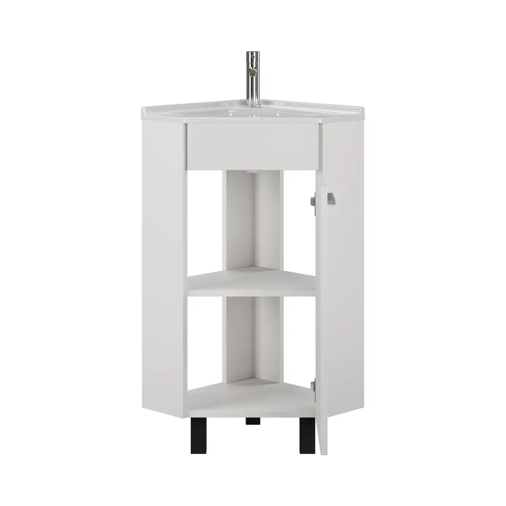 Santreyd Турин — угловая тумба с раковиной для ванной 89372093 STLM-1342441