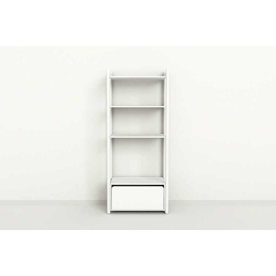 Гарнитур Maxi В, 1 полка и 1 комод, белый Flexa 812630440 - Вид №1