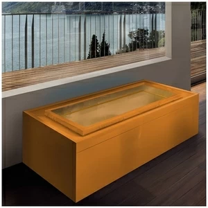 Бассейн Gruppo Treesse Fusion 220 SPA-V8620-O напольный прямоугольный оранжевый