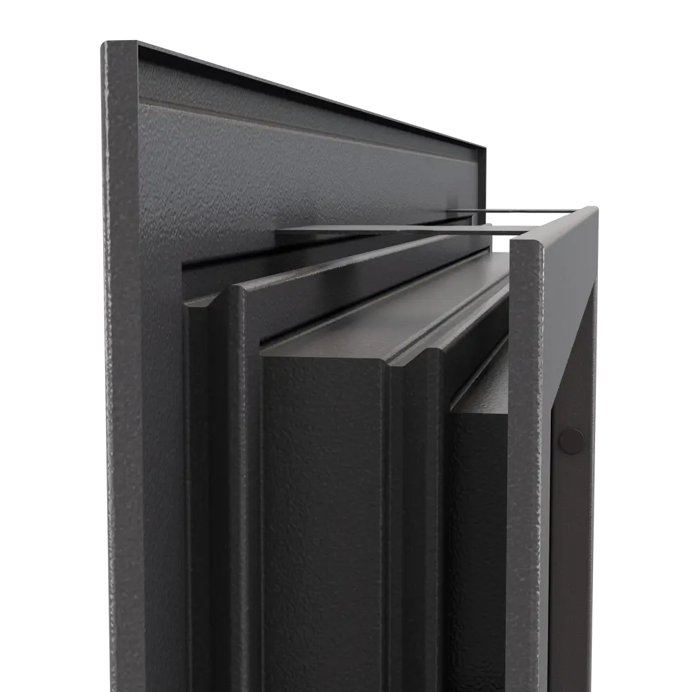 Дверь металлическая Стеф, 860 мм, левая, цвет орех тёмный TOREX STLM-2056554 - Вид №7