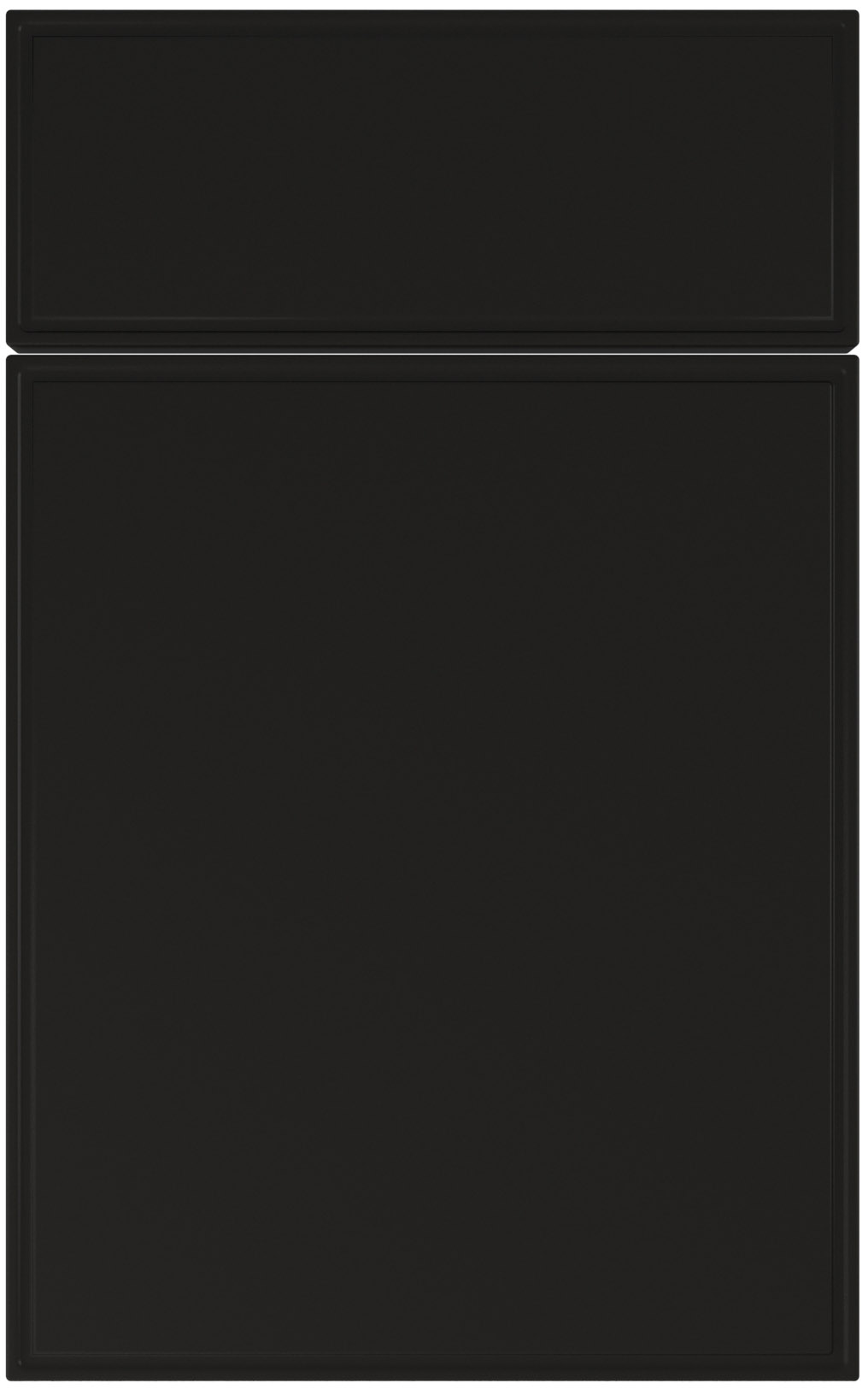 Фасады для кухни Модерн Фрезеровка «Сканди» Черный грифельный №300 SIDAK SIST384-11227