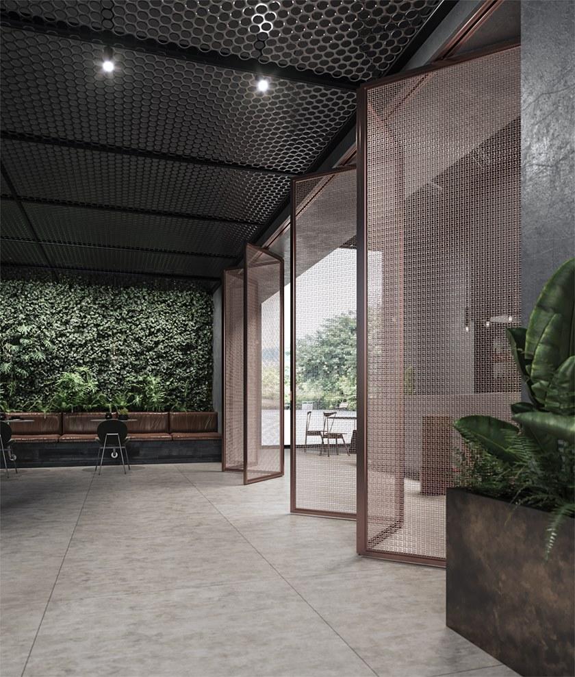 ANAUNIA Складная стенка из алюминия и стекла Freespace sun-id-1502553 - Вид №1