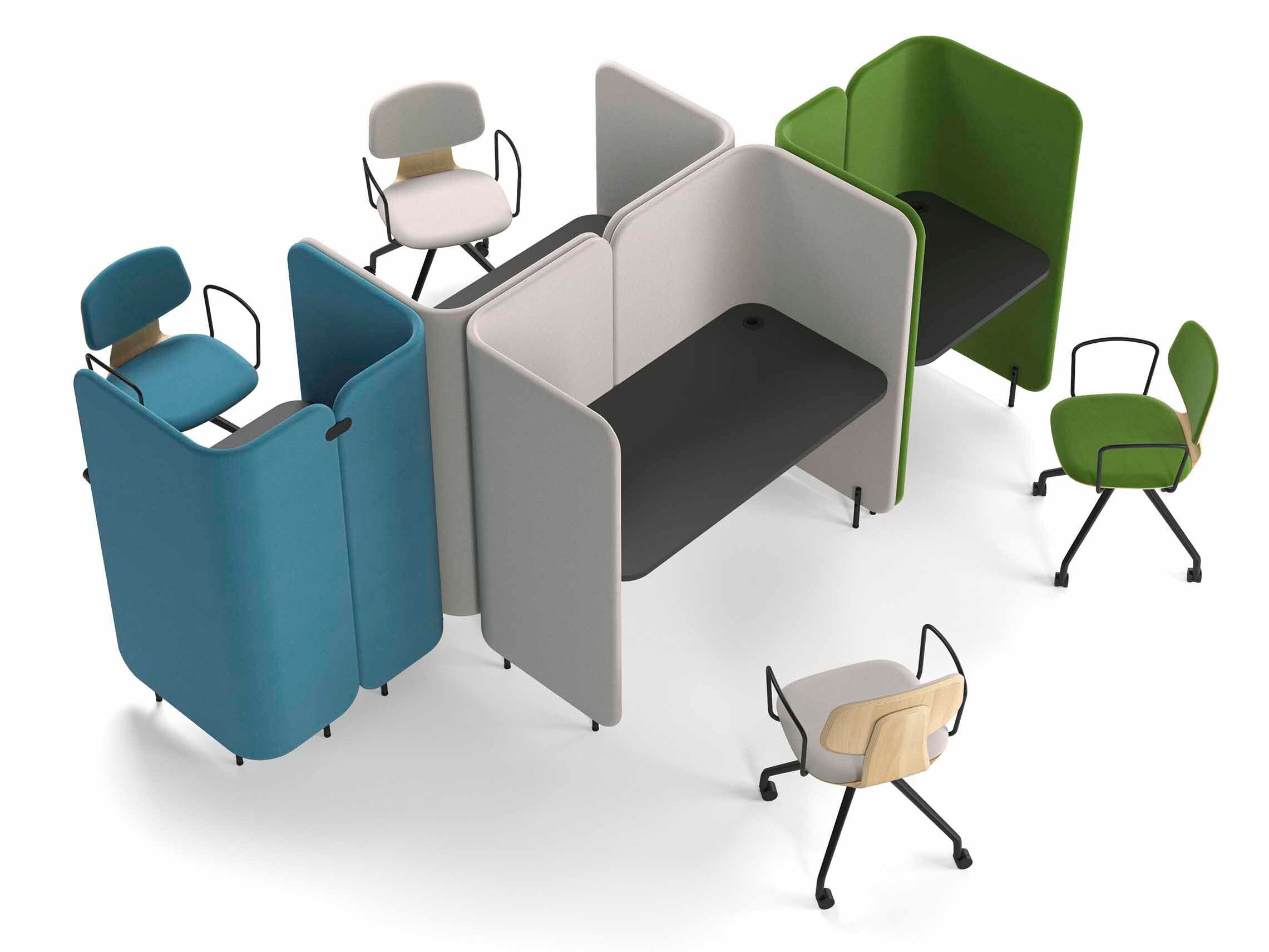 Офис остров модульная ткань SITLOSOPHY® Berirama ARCH-00117436 - Вид №10